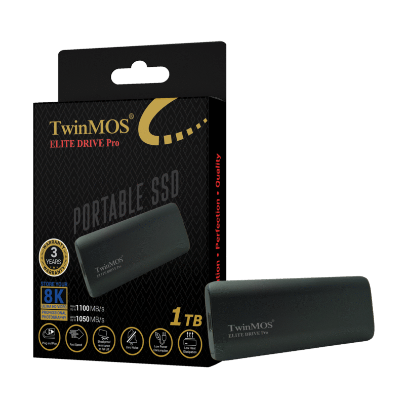 TwinMOS Portable SSD ELITE Drive Pro USB Type-C